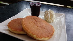 ホットケーキ（ブルーベリー）